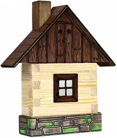 Walachia Chaloupka roubená na zeď W01C Hobby Kit DŘEVĚNÁ (stavebnice) Walachia Chaloupka roubená na zeď W01C Hobby Kit DŘEVĚNÁ (stavebnice)