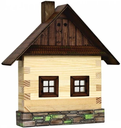 Walachia Chalupa roubená na zeď W02B Hobby Kit DŘEVĚNÁ (stavebnice) Walachia Chalupa roubená na zeď W02B Hobby Kit DŘEVĚNÁ (stavebnice)