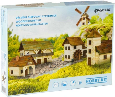 Walachia Hasičská zbrojnice W41 Hobby Kit DŘEVĚNÁ (stavebnice)