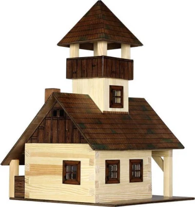 Walachia Horská bouda W40 Hobby Kit DŘEVĚNÁ (stavebnice)