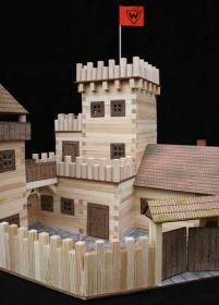 Walachia Hrad W19 Hobby Kit DŘEVĚNÁ (stavebnice)
