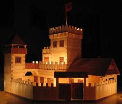 Walachia Hrad W19 Hobby Kit DŘEVĚNÁ (stavebnice)