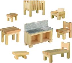 Walachia Nábytek W50 Creative Kit DŘEVĚNÁ (stavebnice)