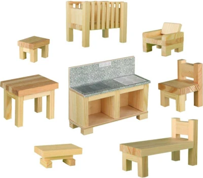 Walachia Nábytek W50 Creative Kit DŘEVĚNÁ (stavebnice) Walachia Nábytek W50 Creative Kit DŘEVĚNÁ (stavebnice)