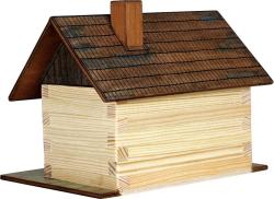 Walachia Roubená chaloupka W01 Hobby Kit DŘEVĚNÁ (stavebnice)