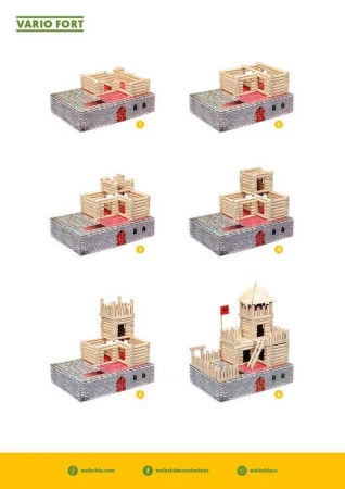Walachia Vario Fort W22 DŘEVĚNÁ (stavebnice)