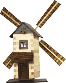 Walachia Větrný mlýn W15 Hobby Kit DŘEVĚNÁ (stavebnice)