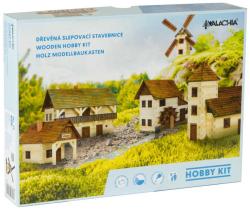 Walachia Železniční stanice W11 Hobby Kit DŘEVĚNÁ (stavebnice)
