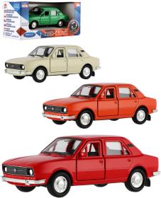 Welly Auto model Škoda 105L kov 11cm volný chod 1:34-9 4 barvy Welly Auto model Škoda 105L kov 11cm volný chod 1:34-9 4 barvy