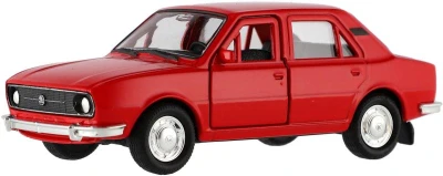 Welly Auto model Škoda 105L kov 11cm volný chod 1:34-9 4 barvy