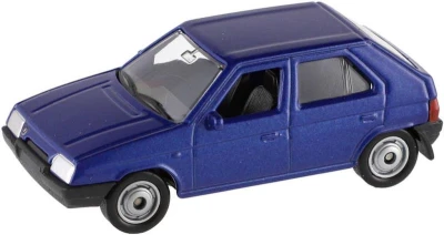 Welly Auto model Škoda 7cm volný chod 1:60 různé druhy v krabičce