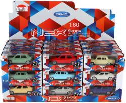 Welly Auto model Škoda 7cm volný chod 1:60 různé druhy v krabičce