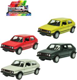 Welly Auto model Volkswagen 1 GTI 11cm zpětný chod kov 4 barvy Welly Auto model Volkswagen 1 GTI 11cm zpětný chod kov 4 barvy