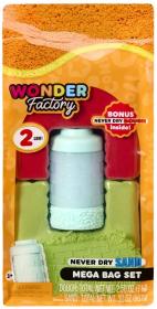 WONDER FACTORY Set písek + modelína nevysychající 2 druhy