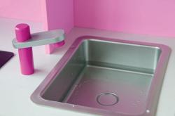 Woody DŘEVO Dřevěná DĚTSKÁ KUCHYŇKA s nádobím a doplňky Kuch. ostrov Trendy