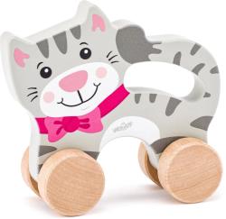 Woody DŘEVO Kočka na kolečkách s držadlem baby (dřevěná hračka) Woody DŘEVO Kočka na kolečkách s držadlem baby (dřevěná hračka)