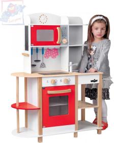 Woody DŘEVO Kuchyňské studio Wendy herní set kuchyňka s nádobím a doplňky