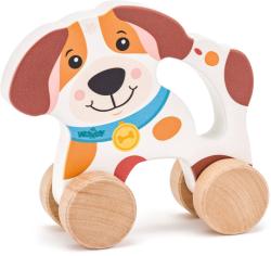 Woody DŘEVO Pes na kolečkách s držadlem baby (dřevěná hračka) Woody DŘEVO Pes na kolečkách s držadlem baby (dřevěná hračka)