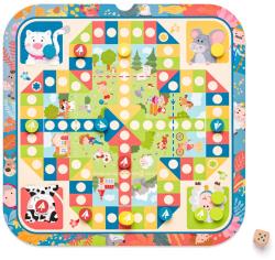 Woody DŘEVO Soubor her v kufříku 6v1(společenská hra)