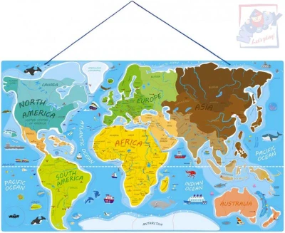 Woody DREVO Svet v obrázkoch 77x47cm Hra Puzzle náučné 2v1 mapa sveta 86 dielikov Woody DREVO Svet v obrázkoch 77x47cm Hra Puzzle náučné 2v1 mapa sveta 86 dielikov