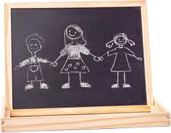 Woody DŘEVO Tabulka magnetická se zvířátky oboustranná s křídami a fixem