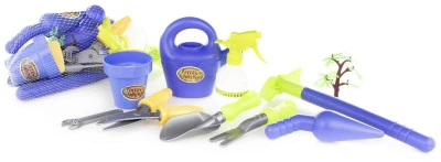 Zahradnické pracovní nářadí dětské set s konvičkou malý zahradník plast Zahradnické pracovní nářadí dětské set s konvičkou malý zahradník plast