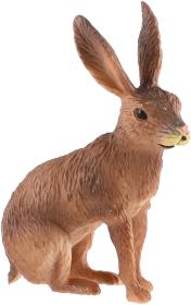 Zajíc polní 6cm zvířátko plastová figurka Zooted v sáčku Zajíc polní 6cm zvířátko plastová figurka Zooted v sáčku