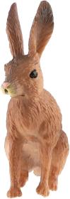 Zajíc polní 6cm zvířátko plastová figurka Zooted v sáčku