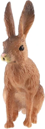 Zajíc polní 6cm zvířátko plastová figurka Zooted v sáčku