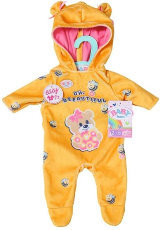 ZAPF BABY BORN Little Overal medvídek pro panenku miminko 36cm