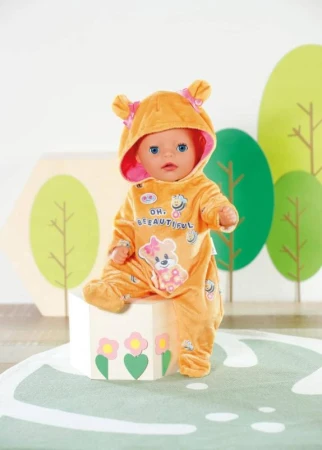 ZAPF BABY BORN Little Overal medvídek pro panenku miminko 36cm