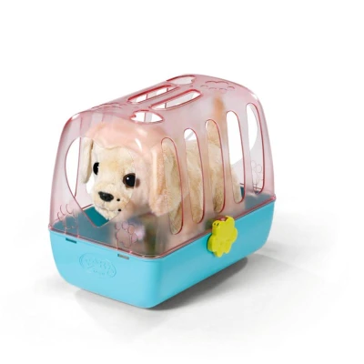 Zapf Creation BABY BORN Můj veselý pejsek s přepravním boxem