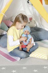 ZAPF CREATION Baby Born panenka miminko chlapeček kouzelný dudlík s funkcemi