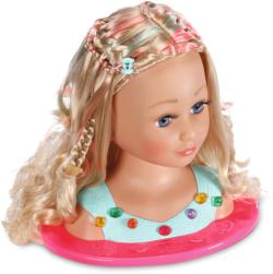 Zapf Creation ZAPF BABY BORN Česací hlava blond starší sestřička set s kadeřnickými doplňky