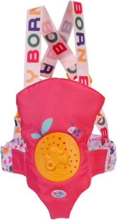 Zapf Creation ZAPF Baby Born klokanka nosítko s ozdobami pre bábiku bábätko Zapf Creation ZAPF Baby Born klokanka nosítko s ozdobami pre bábiku bábätko