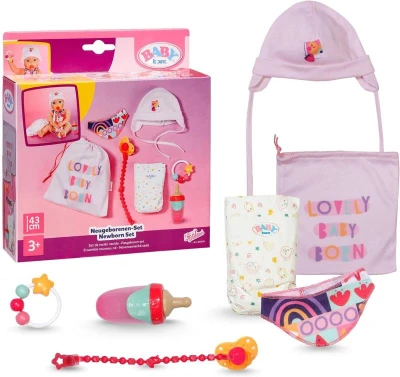 Zapf Creation ZAPF BABY BORN Kojenecká sada pro novorozence pro panenku miminko Zapf Creation ZAPF BABY BORN Kojenecká sada pro novorozence pro panenku miminko