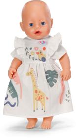 Zapf Creation ZAPF BABY BORN Letní šaty s žirafkou oblečení pro panenku miminko 43cm