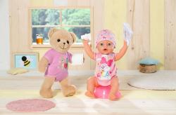 Zapf Creation ZAPF BABY BORN Medvídek růžový v oblečku (plyšová hračka)
