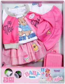 Zapf Creation ZAPF Baby Born oblečení na cesty obleček pro panenku mininko 43cm