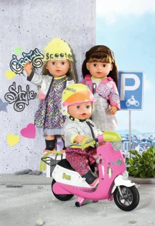 Zapf Creation ZAPF Baby Born oblečení na skútr obleček pro panenku mininko 43cm