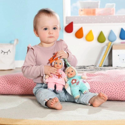 Zapf Creation ZAPF BABY BORN Panenka baby andílek chrastítko 2 druhy pro miminko