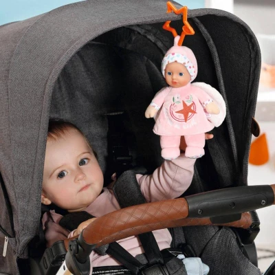 Zapf Creation ZAPF BABY BORN Panenka baby andílek chrastítko 2 druhy pro miminko