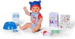 Zapf Creation ZAPF BABY BORN Panenka Jonas 43cm miminko s 10 funkcemi set s doplňky