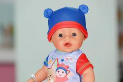 Zapf Creation ZAPF BABY BORN Panenka Jonas 43cm miminko s 10 funkcemi set s doplňky