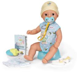Zapf Creation ZAPF BABY BORN Little Panenka chlapeček 36cm miminko s funkcemi s doplňky