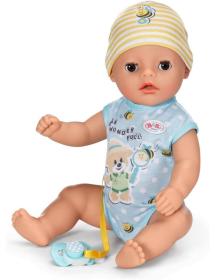Zapf Creation ZAPF BABY BORN Little Panenka chlapeček 36cm miminko s funkcemi s doplňky