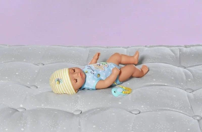 Zapf Creation ZAPF BABY BORN Little Panenka chlapeček 36cm miminko s funkcemi s doplňky