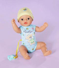 Zapf Creation ZAPF BABY BORN Little Panenka chlapeček 36cm miminko s funkcemi s doplňky