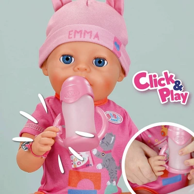 Zapf Creation ZAPF BABY BORN Panenka miminko Emma s kouzelnou rukou s doplňky