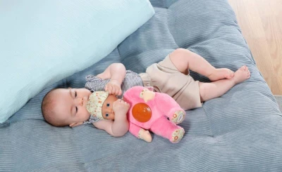 Zapf Creation ZAPF BABY BORN Panenka miminko svítící ve tmě na baterie Světlo Zvuk